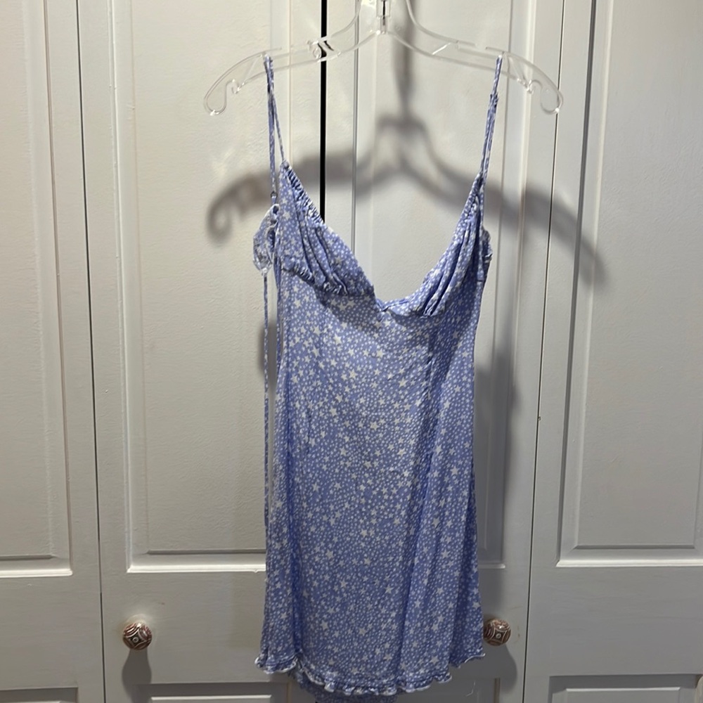 Pastel Purple star design sundress